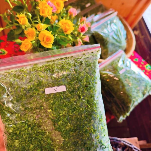 سبزی دلمه و کوفته